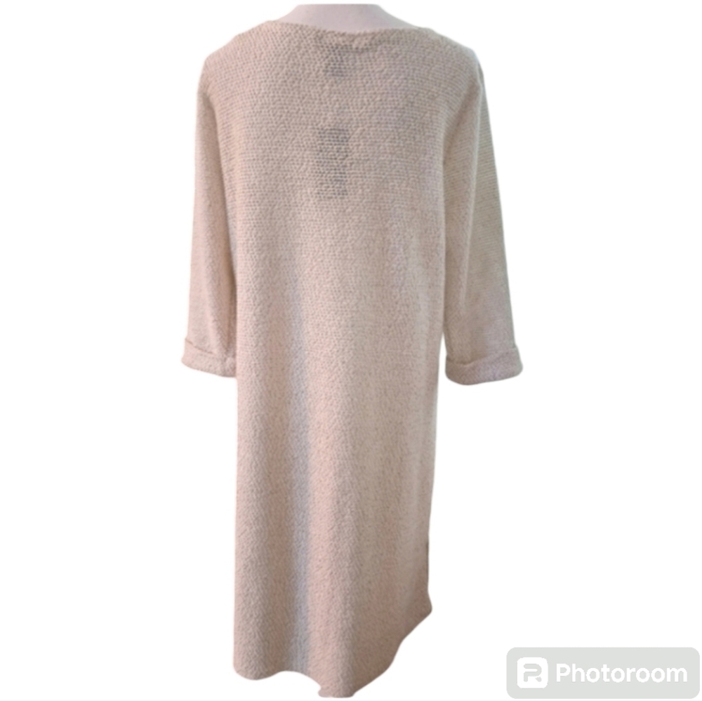 ROBERT LOUIS DRESS SZ L OATMEAL - Picture 2 of 11